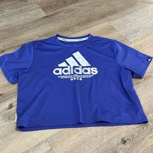 Adidas prime blue athletic shirt